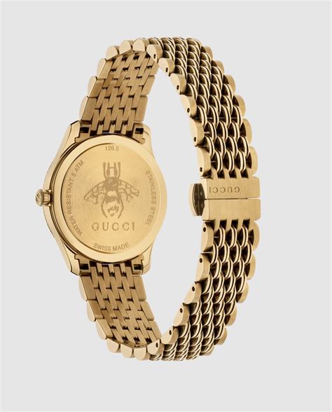 reloj gucci mujer dorado